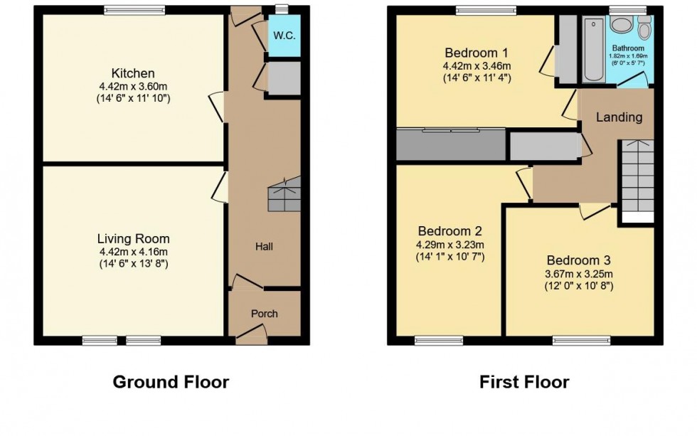 Floorplan for Burgage Drive, Tain