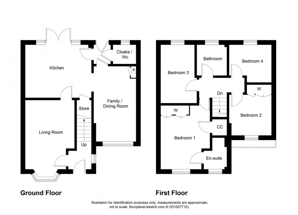 Floorplan for Newton Road, Tofthill, Glenrothes