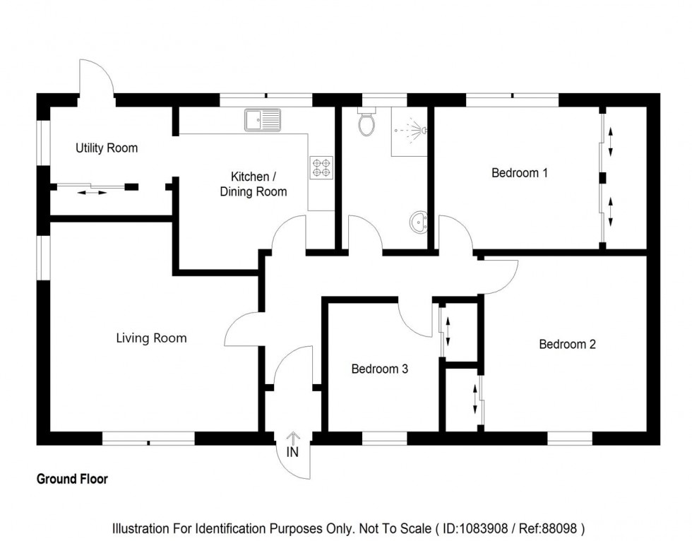 Floorplan for Achonachie Road, Strathconon, Muir Of Ord