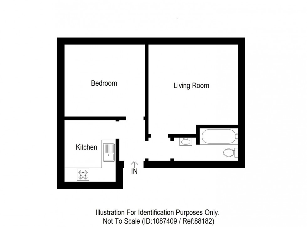 Floorplan for Reay Street, Inverness