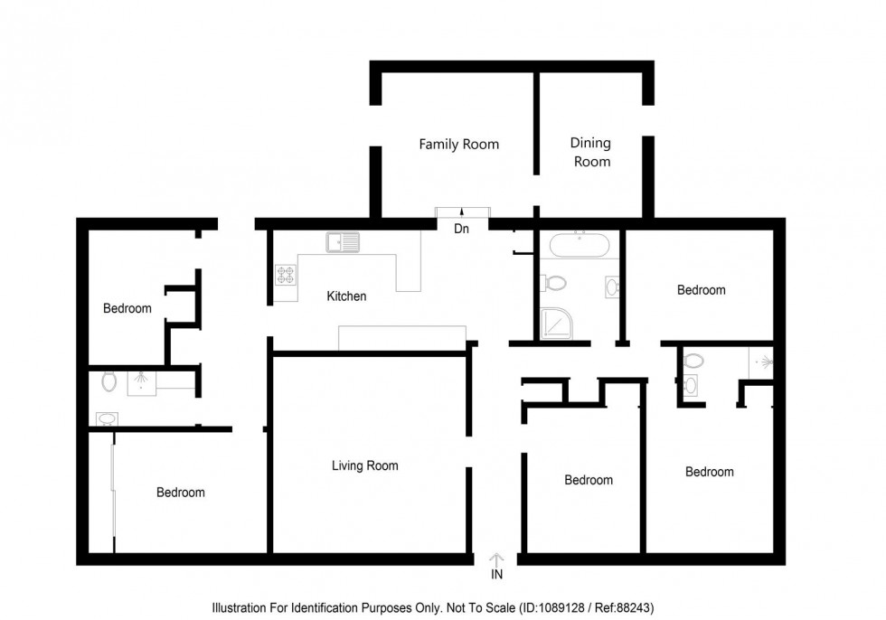 Floorplan for Eriskay Road, Inverness