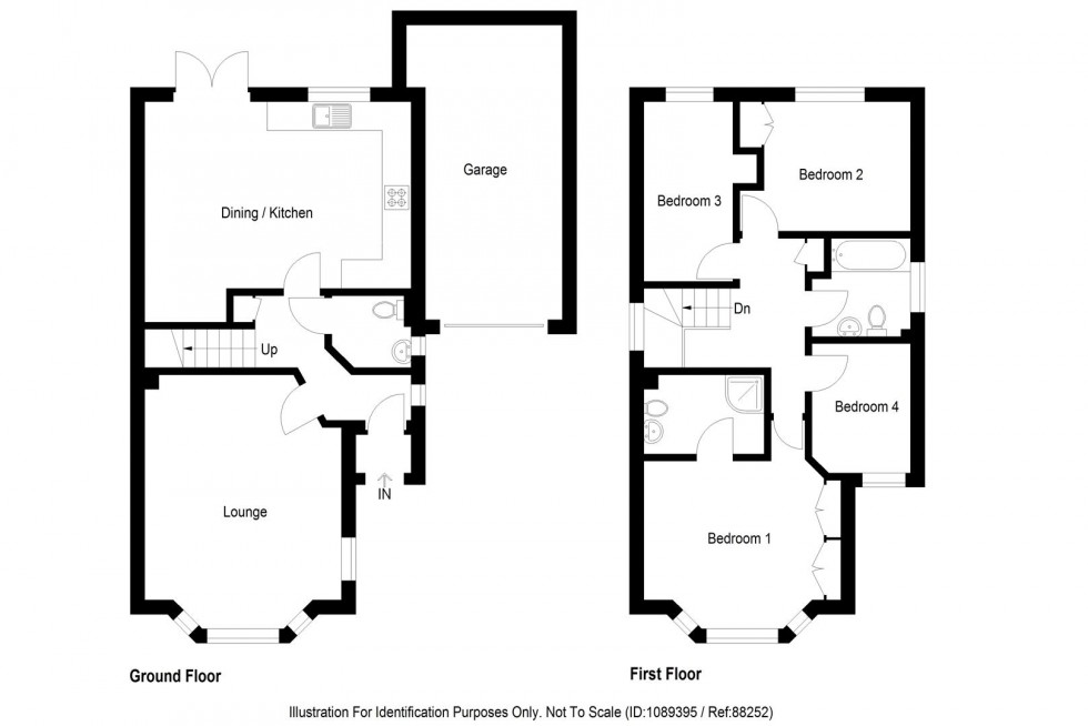 Floorplan for Glebe Place, Tofthill, By Markinch