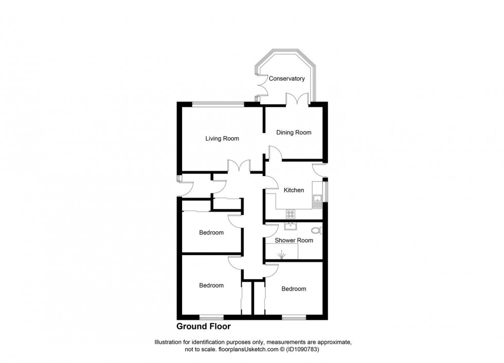 Floorplan for Fernbank Drive, Windygates, Leven
