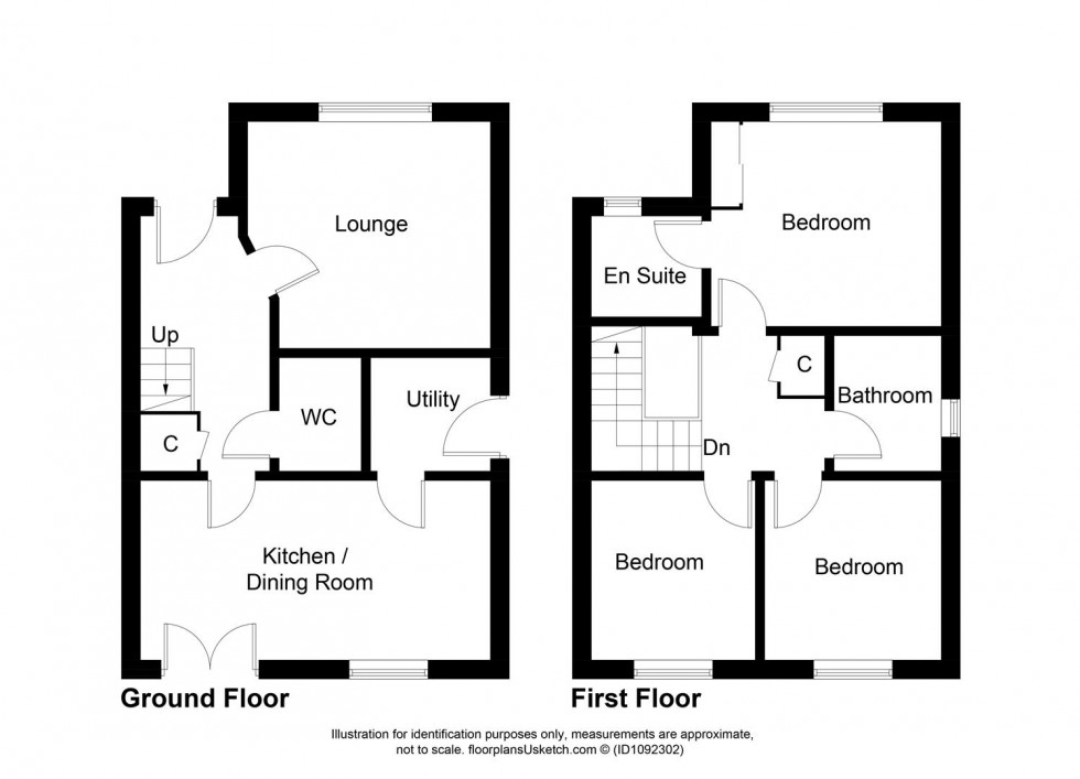 Floorplan for Rosslyn Wynd, Rosslyn Gait, Kirkcaldy