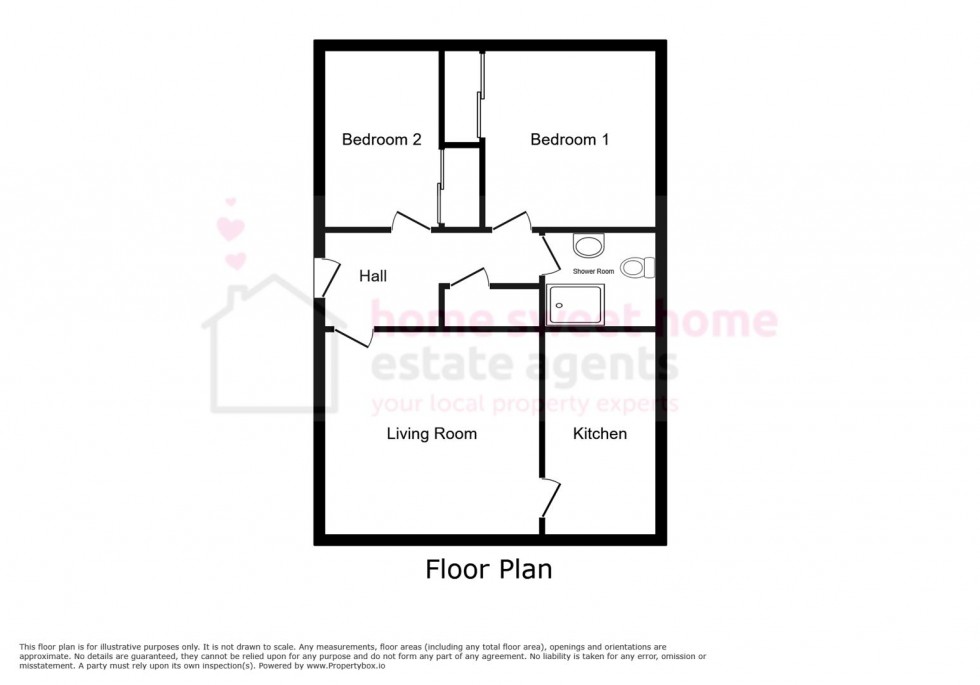 Floorplan for Castle Heather Drive, Inverness