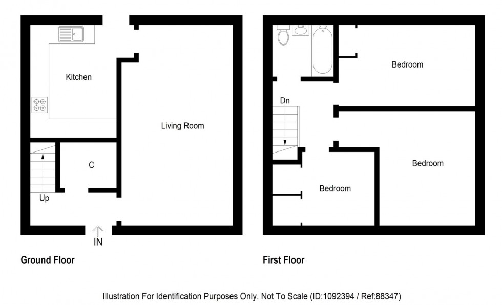 Floorplan for Glenshiel Place, Inverness