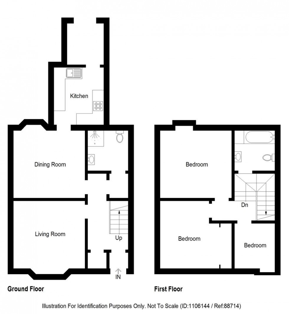 Floorplan for Perceval Road, Inverness