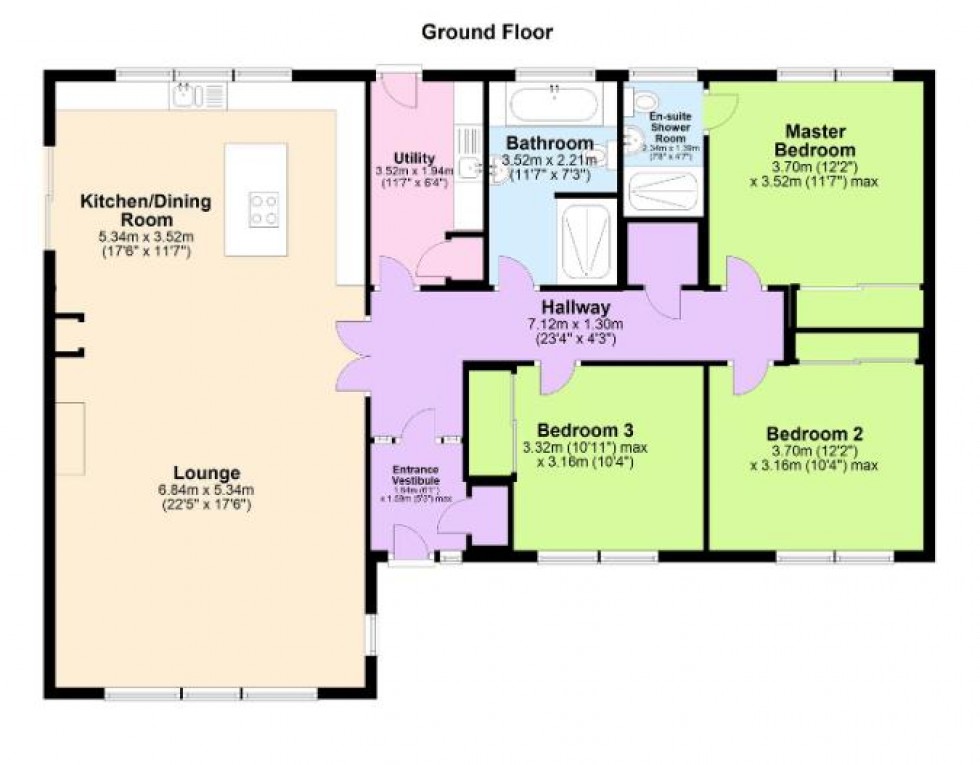 Floorplan for Auchroisk Place, Cromdale, Grantown-On-Spey