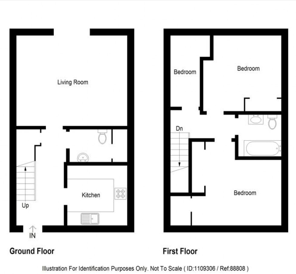 Floorplan for Inverlochy Crescent, Inverness