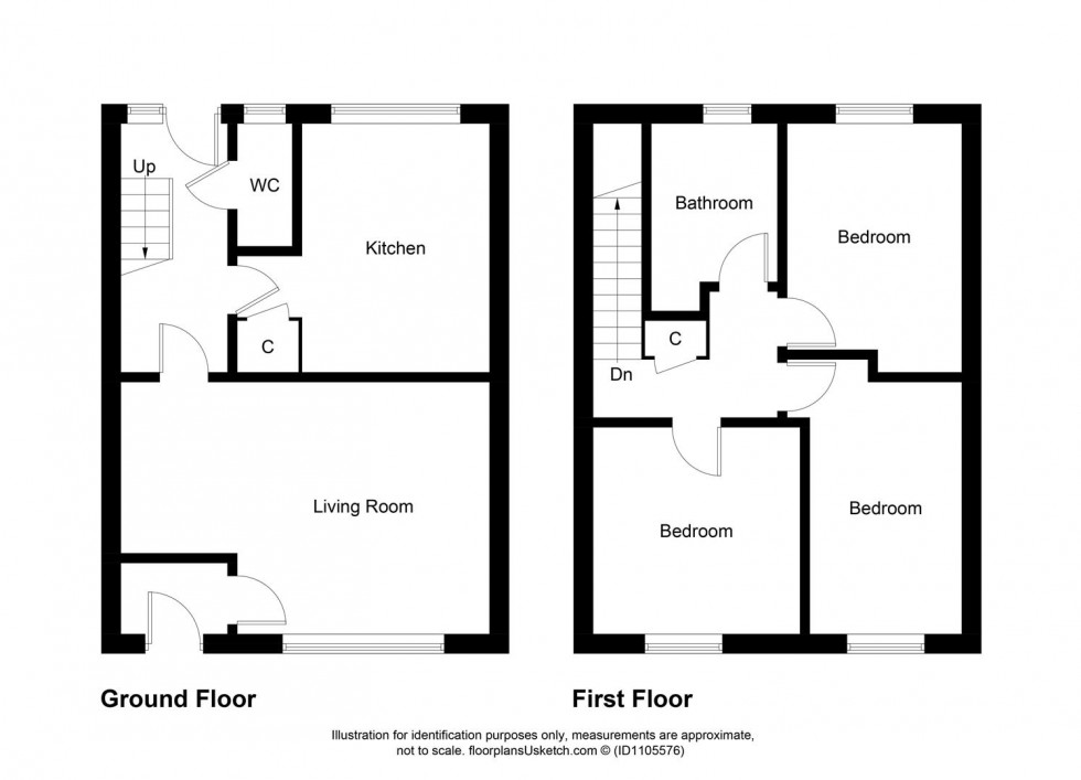 Floorplan for Delgatie Court, Pitteuchar, Glenrothes