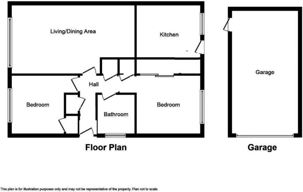 Floorplan for Overton Avenue, Inverness