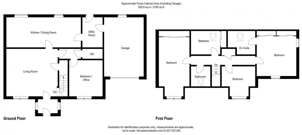 Floorplan for Bains Brae, Star Of Markinch