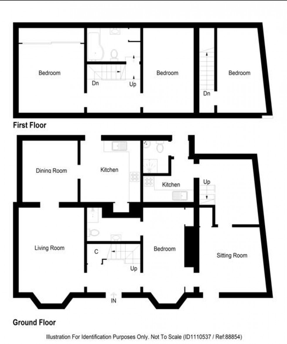 Floorplan for High Street, Auldearn, Nairn