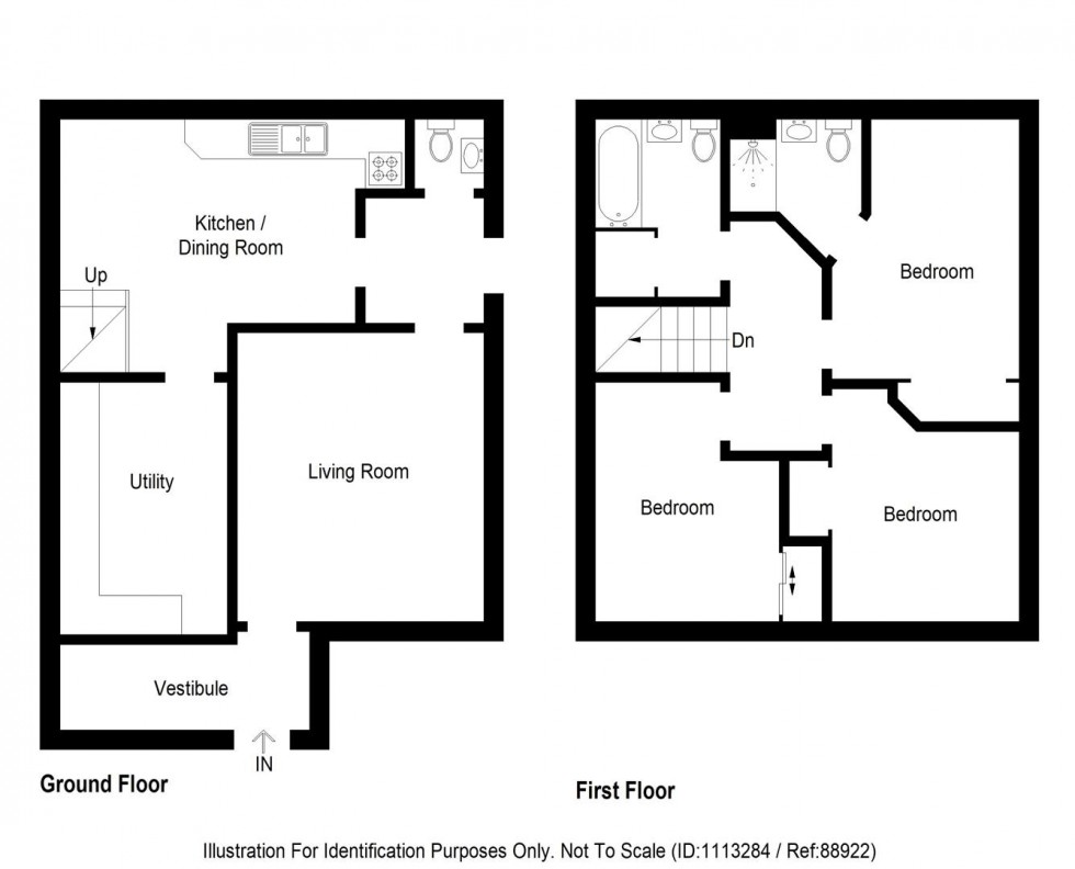 Floorplan for Bishops View, Inverness