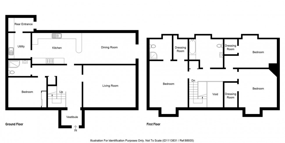 Floorplan for Tarvie, Strathpeffer