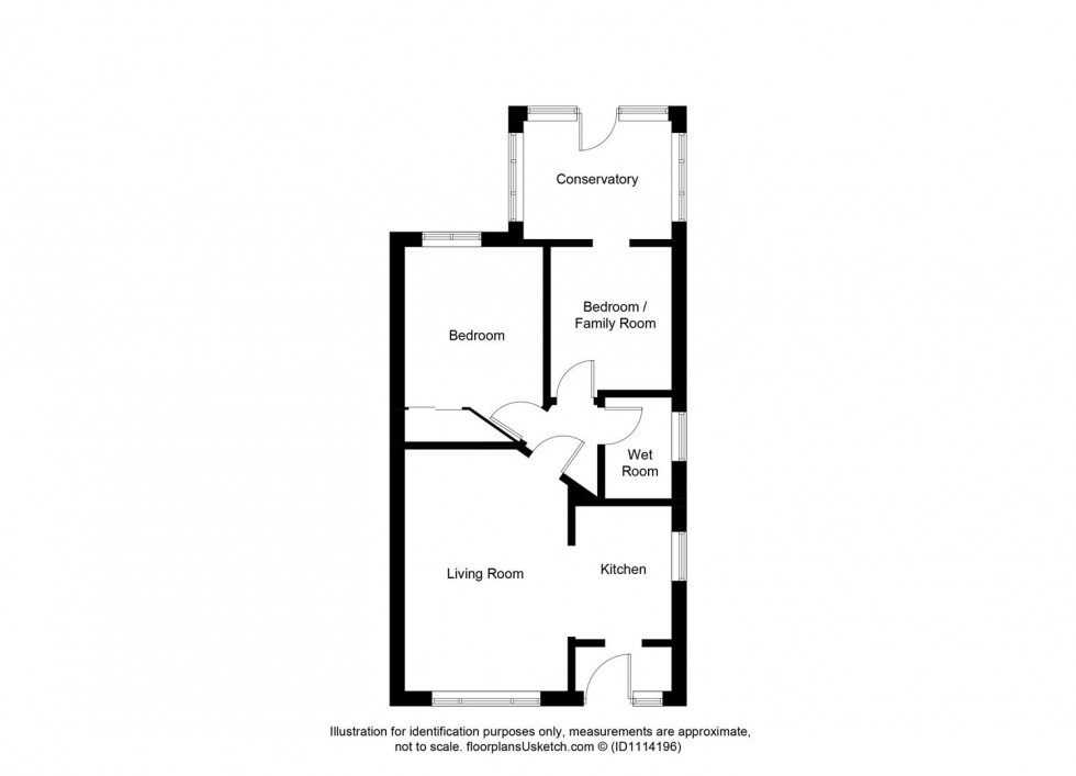 Floorplan for Cornhill Road, Finglassie, Glenrothes