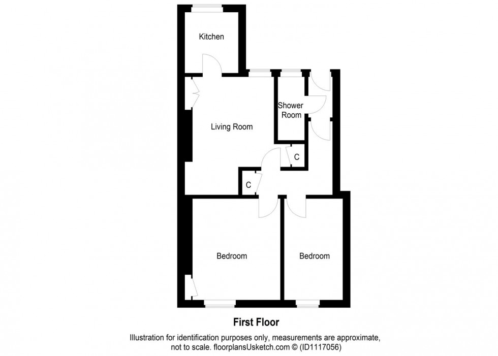 Floorplan for Balfour Street, Kirkcaldy