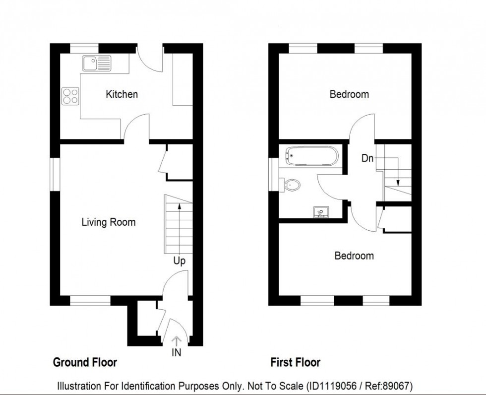 Floorplan for Lochlann Avenue, Culloden, Inverness