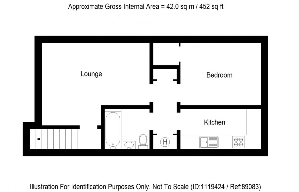 Floorplan for Blackwell Avenue, Culloden, Inverness