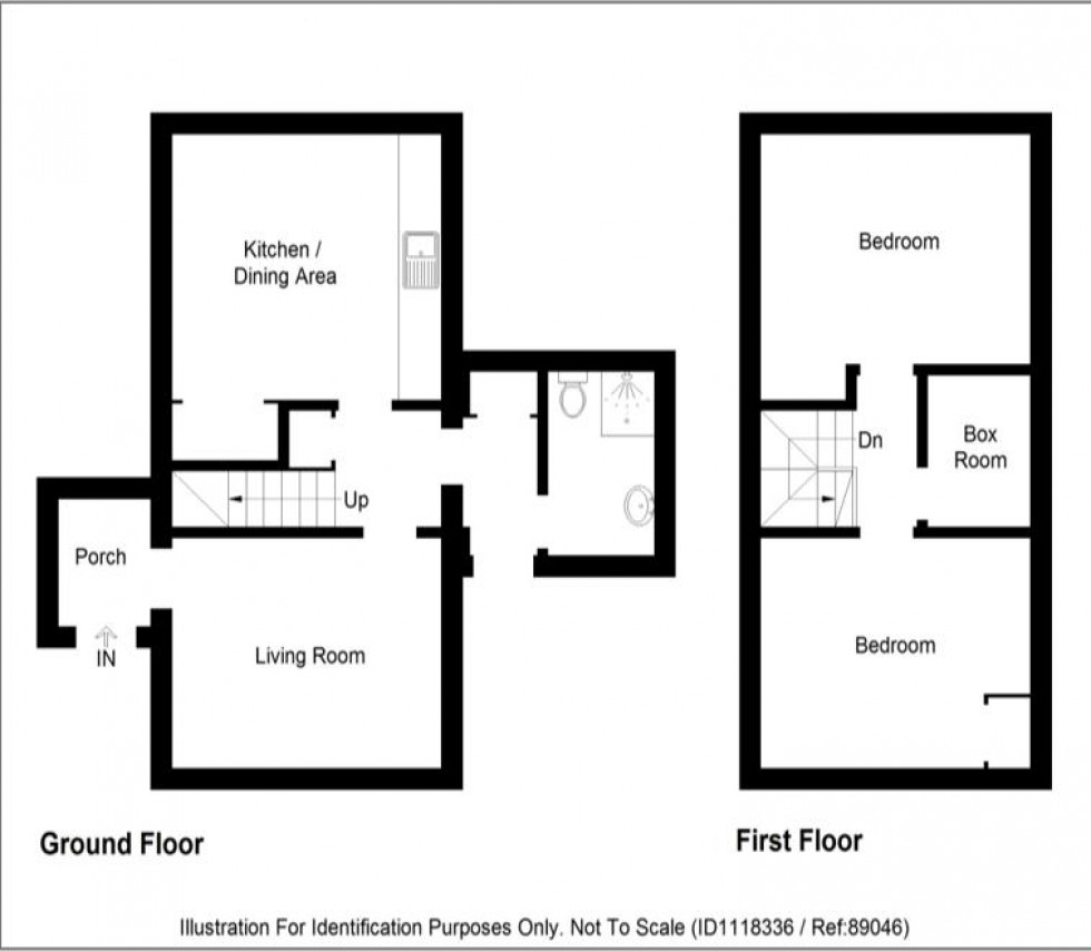 Floorplan for Ardheslaig, Shieldaig, Strathcarron