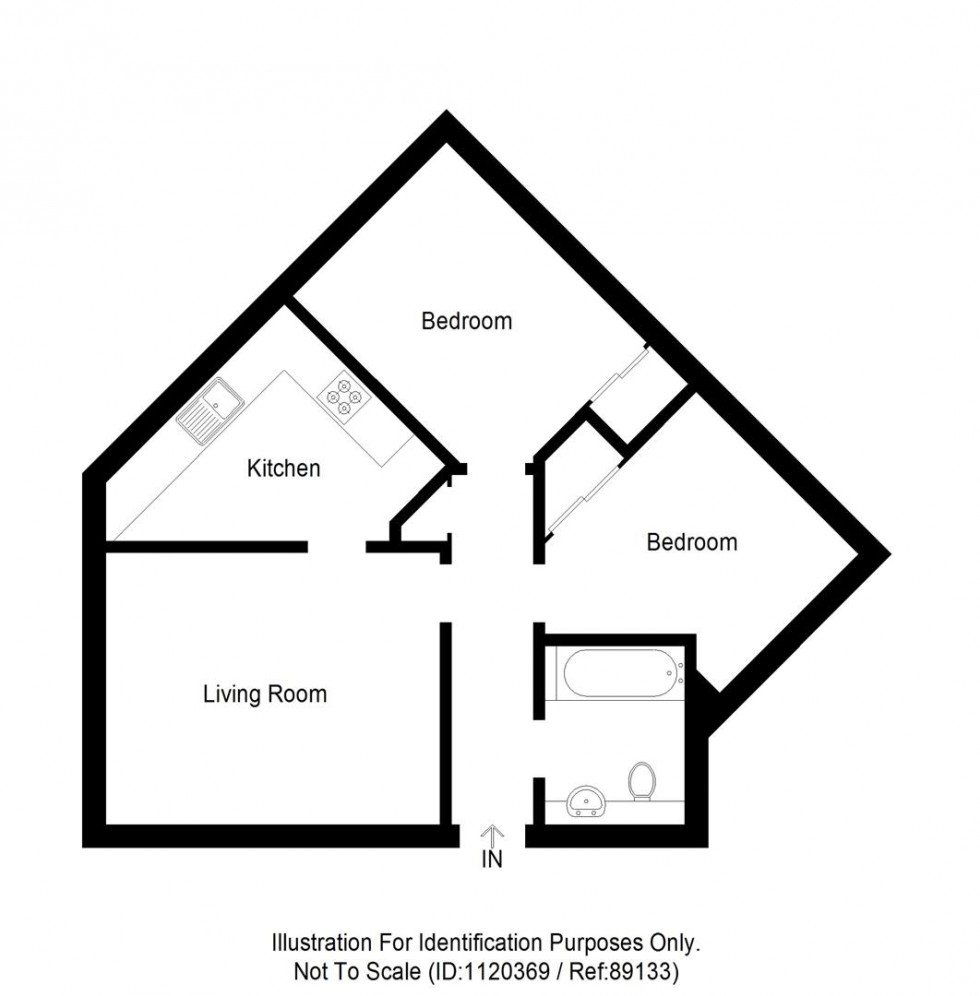 Floorplan for Culduthel Mains Court, Culduthel