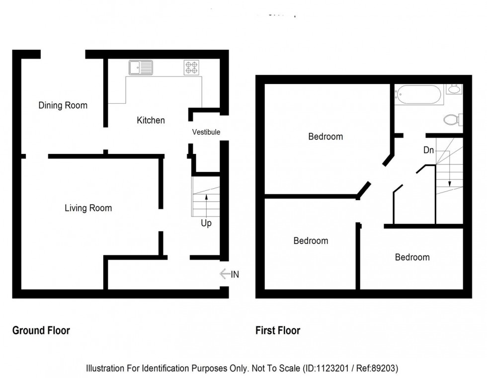 Floorplan for Oak Avenue, Inverness