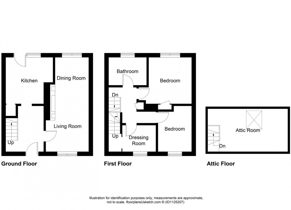 Floorplan for St. Kilda Crescent, Kirkcaldy