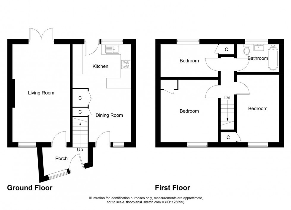 Floorplan for Adrian Road, Glenrothes