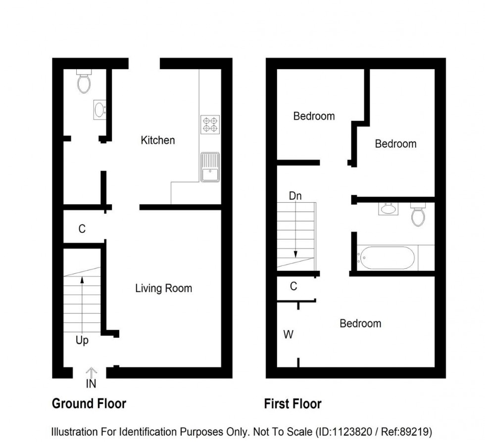 Floorplan for Varrich Crescent, Inverness