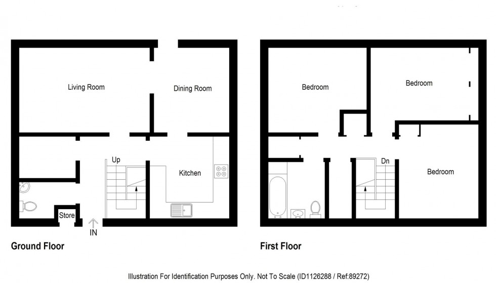 Floorplan for Lawers Way, Inverness