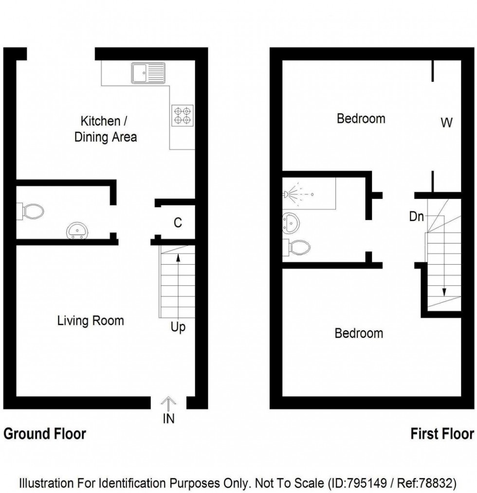 Floorplan for Ivy Crescent, Inverness