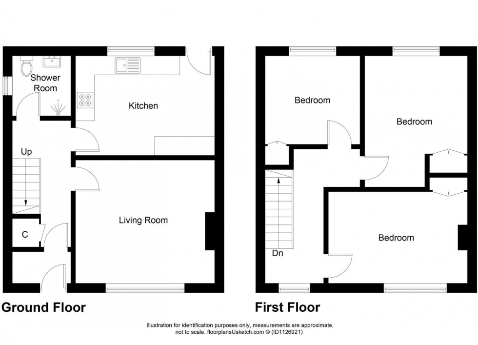 Floorplan for Bighty Avenue, Woodside, Glenrothes