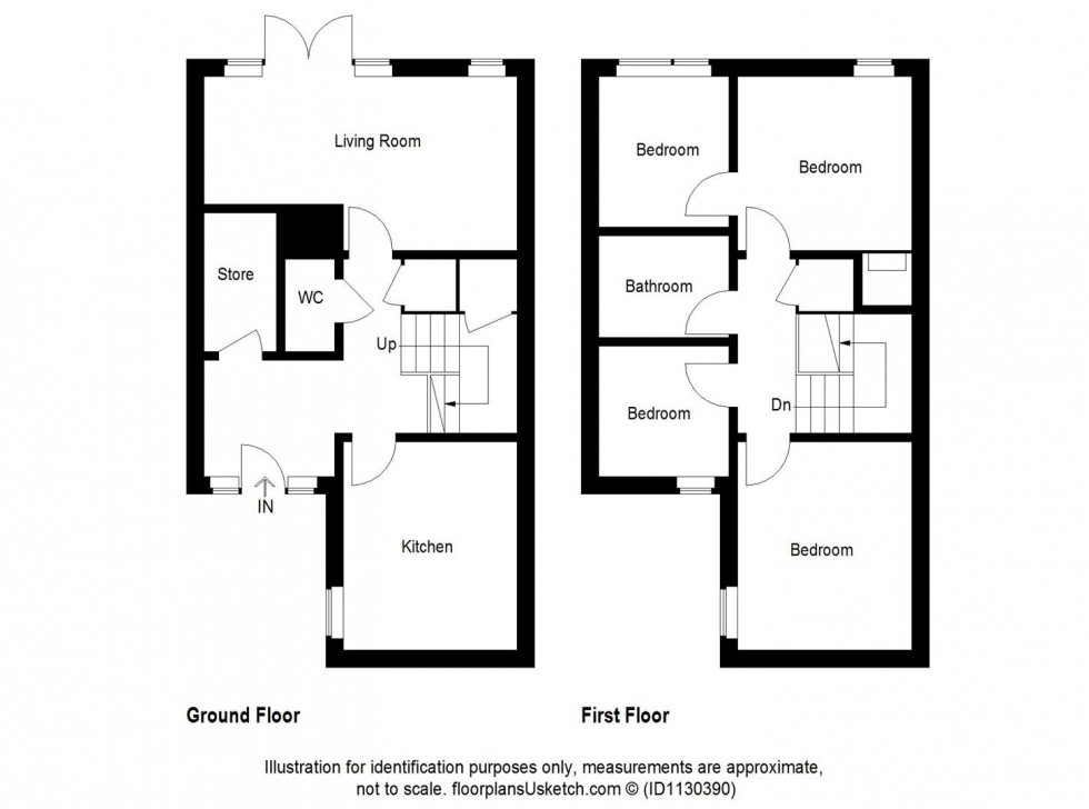 Floorplan for Murchison Court, Glenrothes