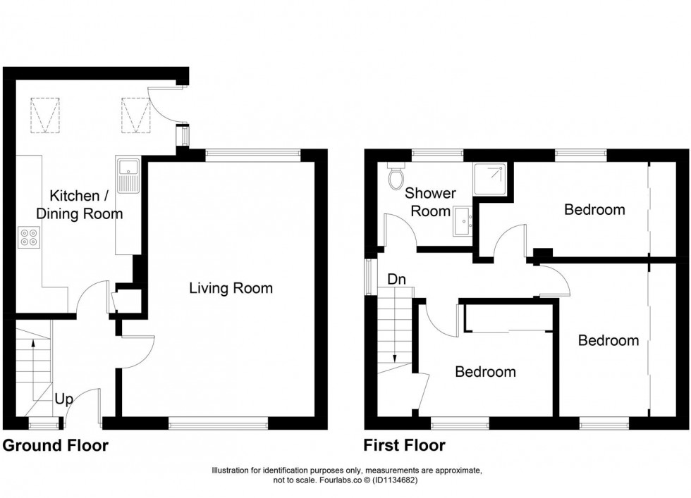 Floorplan for Forth Court, Rimbleton, Glenrothes