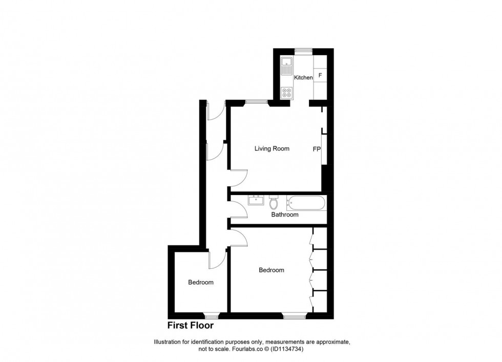 Floorplan for Balfour Street, Kirkcaldy