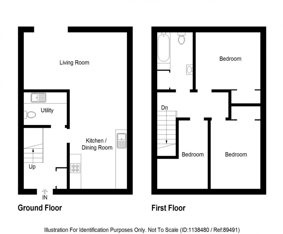 Floorplan for Lochandinty Road, Tornagrain, Inverness