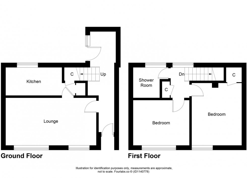 Floorplan for Huntly Drive, Glenrothes