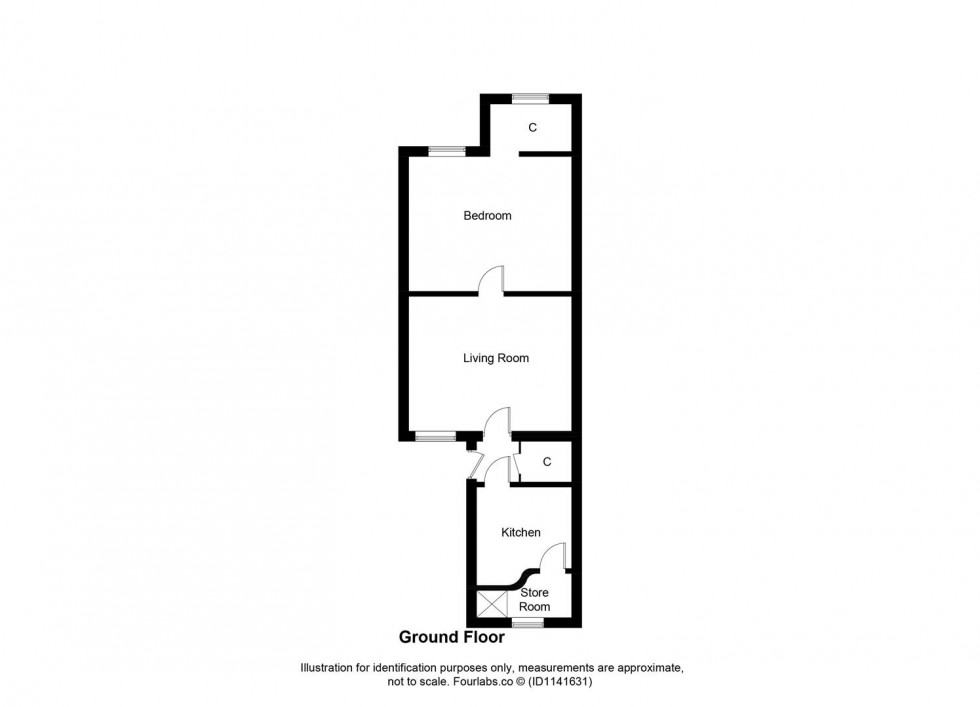 Floorplan for Station Road, Thornton