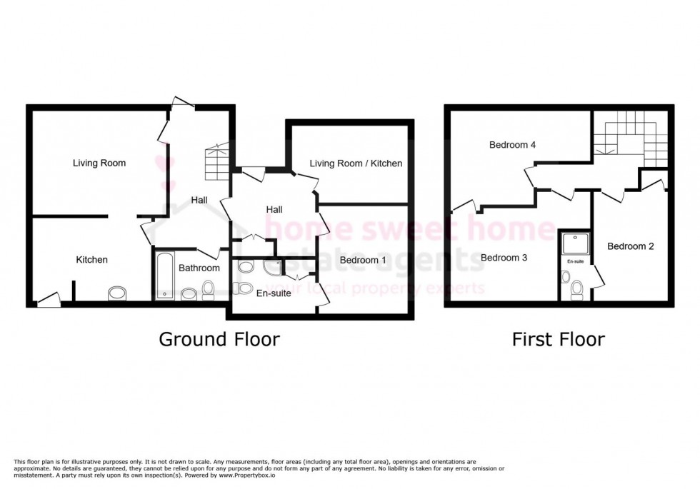 Floorplan for Temple Crescent, Inverness