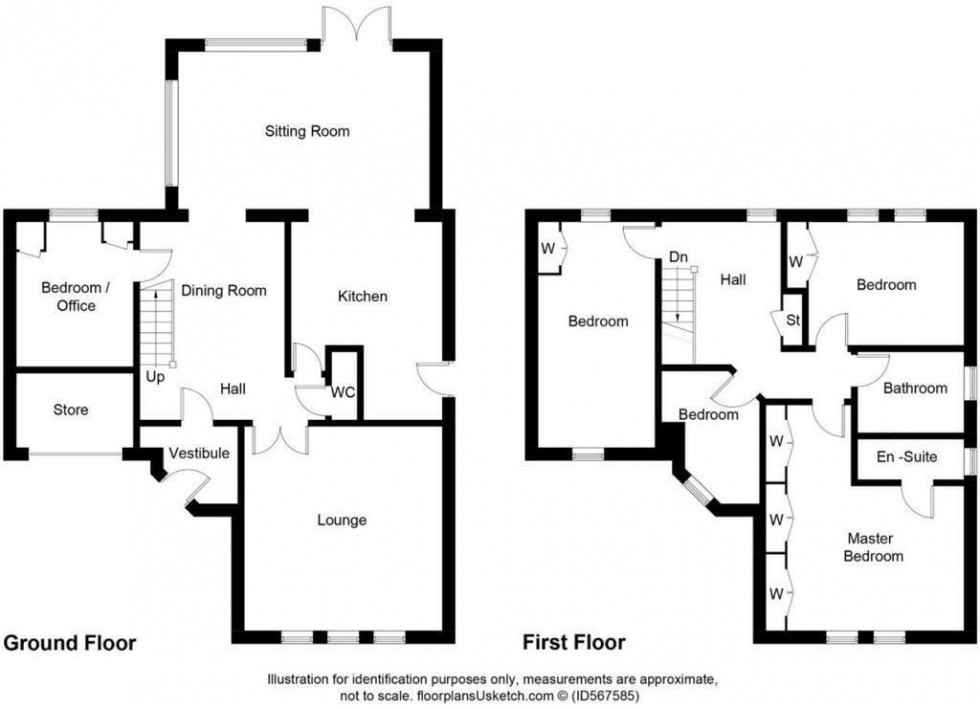 Floorplan for Beechwood Drive, Glenrothes