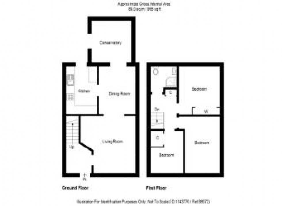 Floorplan for Drakies Avenue, Inverness