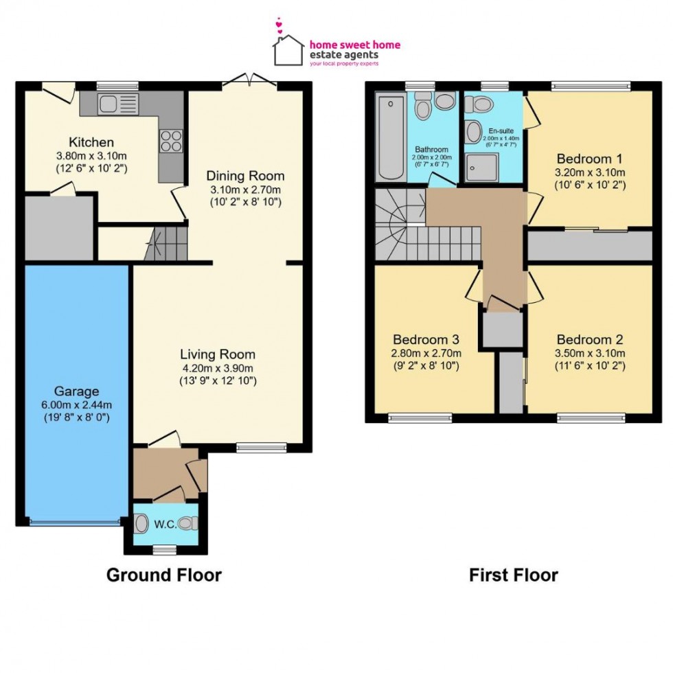 Floorplan for Morning Field Drive, Inverness