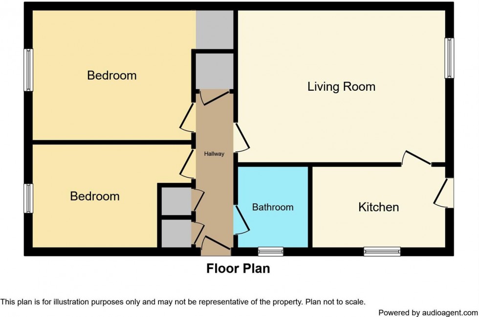 Floorplan for Scorguie Gardens, Inverness