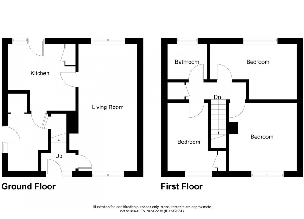 Floorplan for St. Kilda Crescent, Kirkcaldy