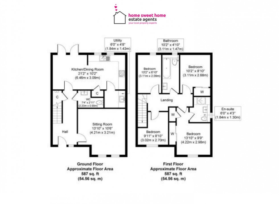 Floorplan for Evelix Place, Inverness