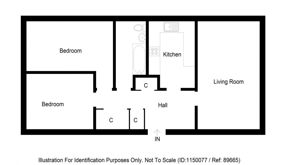 Floorplan for Esk Road, Inverness