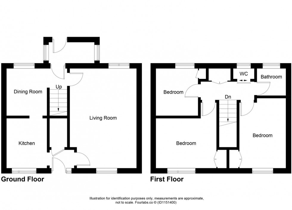 Floorplan for Cullen Drive, Glenrothes