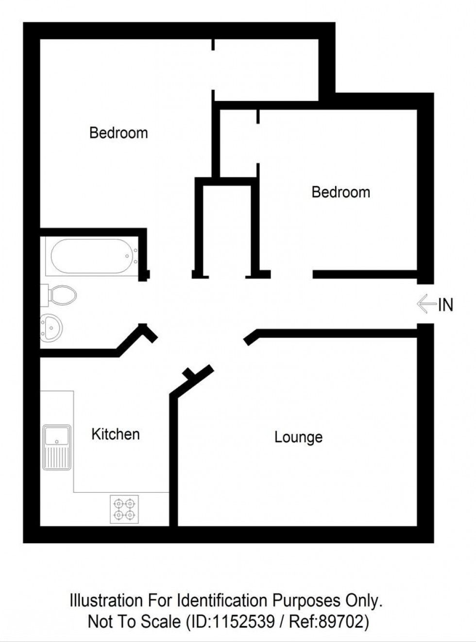 Floorplan for Altan Place, Inverness