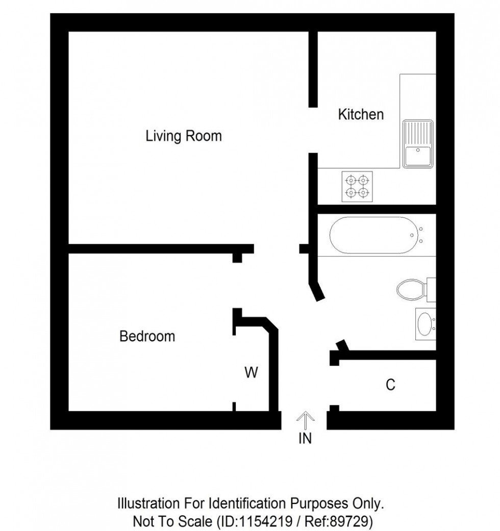 Floorplan for Alltan Place, Culloden, Inverness