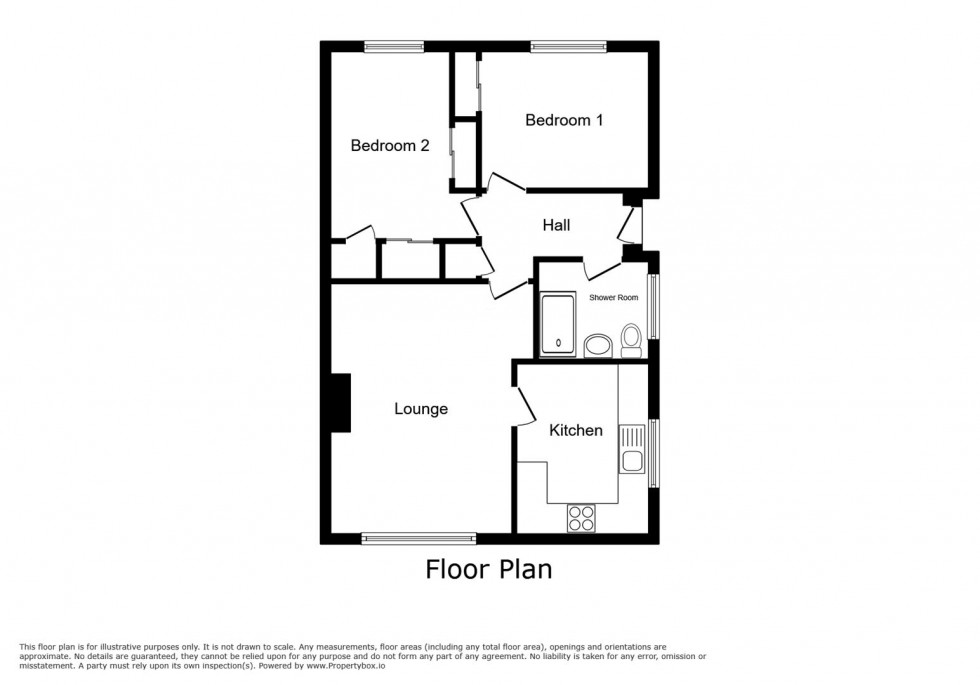 Floorplan for Darris Road, Inverness